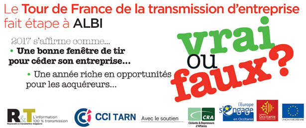 tour de France Transmission d'entreprise Albi